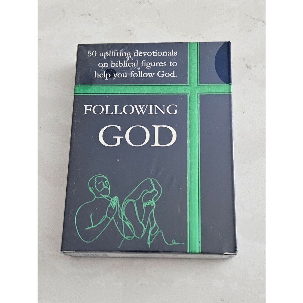 Following God Devotional Cards